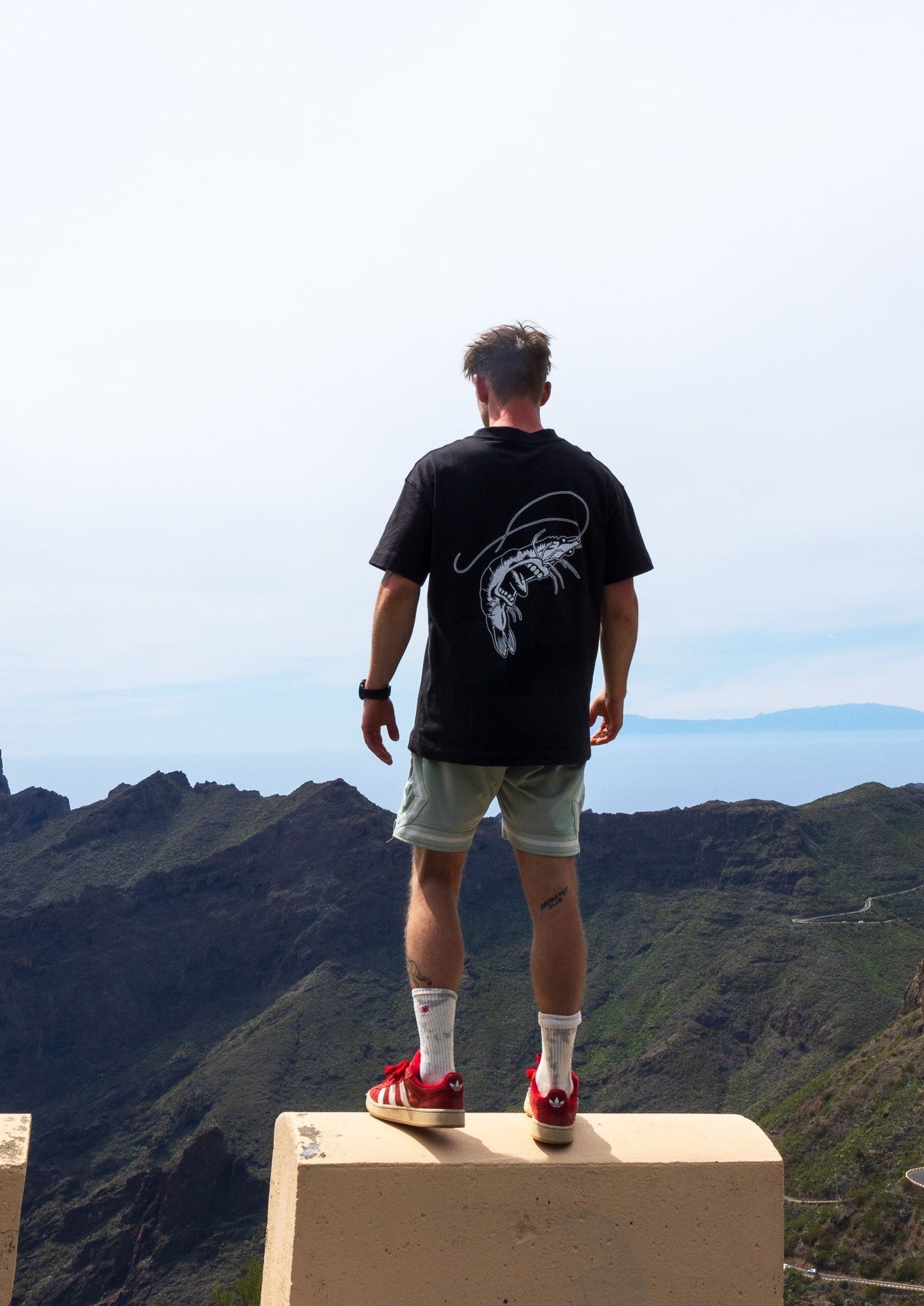 Shrimp T-shirt Black – Døds Diving League